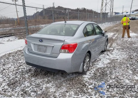 2016 Subaru Impreza 2.0I Premium z USA, uszkodzony, nr VIN JF1GJAB63GH002619